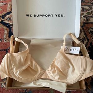 CUUP Triangle Bra in Blush 30F (NWT)